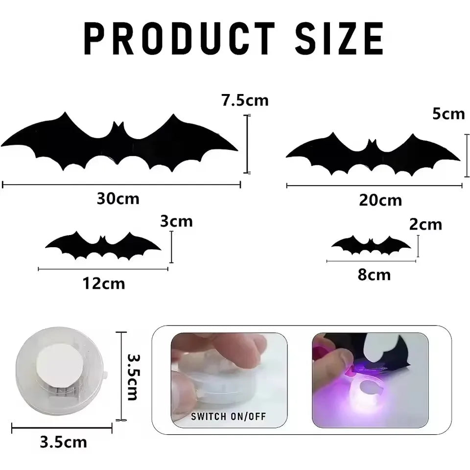 BatLume LED Wall Bats